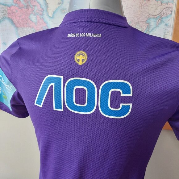 Nike Alianza Lima Peru 2016 Purple Soccer/Football Jersey Men's Small - Picture 7 of 16